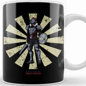 Baskı Dükkanı Goblin Slayer Retro Japanese Kupa Bardak