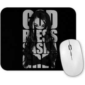 Baskı Dükkanı God Bless Sasha Grey Mouse Pad