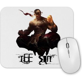 Baskı Dükkanı God Fist Lee Sin League of Legends Mouse Pad