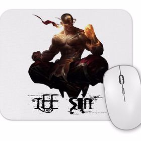 Baskı Dükkanı God Fist Lee Sin League of Legends Mouse Pad