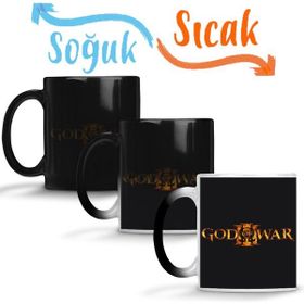Baskı Dükkanı God of War 04 Sihirli Porselen Kupa