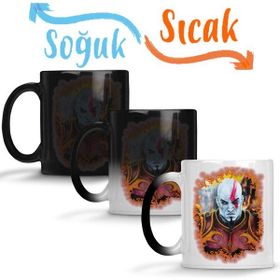 Baskı Dükkanı God of War 04 Sihirli Porselen Kupa