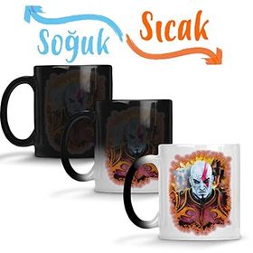 Baskı Dükkanı God of War 04 Sihirli Porselen Kupa