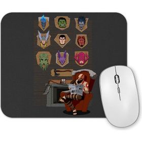 Baskı Dükkanı God of War Kratos Godslayer Mouse Pad