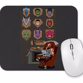Baskı Dükkanı God of War Kratos Godslayer Mouse Pad