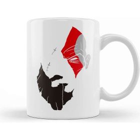 Baskı Dükkanı God of War Kratos Porselen Kupa