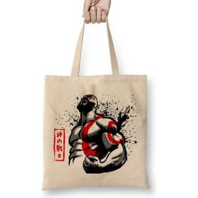 Baskı Dükkanı God Of War Silhouette Bez Çanta
