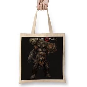 Baskı Dükkanı God Of War Troll Bez Çanta