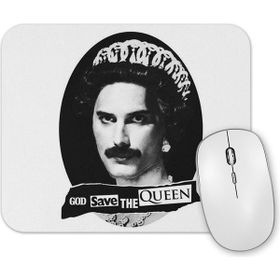 Baskı Dükkanı God Save the Queen 01 Mouse Pad