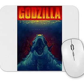 Baskı Dükkanı Godzilla Mouse Pad