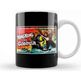 Baskı Dükkanı Godzilla Porselen Kupa