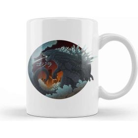 Baskı Dükkanı Godzilla Porselen Kupa