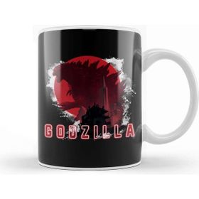 Baskı Dükkanı Godzilla Porselen Kupa