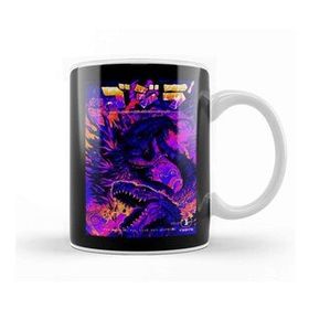 Baskı Dükkanı Godzilla Retro God Is Godzilla Kupa Bardak