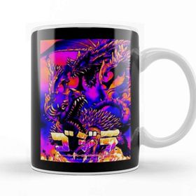Baskı Dükkanı Godzilla Retro Godzilla Rulers Of Earth 01 Kupa Bardak