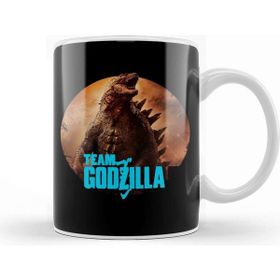 Baskı Dükkanı Godzilla Vs Kong Team Godzilla Kupa Bardak