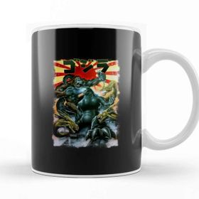 Baskı Dükkanı Godzilla Vs Kong Team Godzilla Kupa Bardak