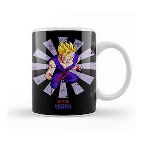 Baskı Dükkanı Gohan Dragon Ball Z Retro Japanese Kupa Bardak