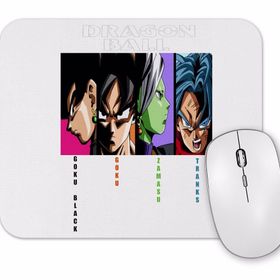 Baskı Dükkanı Goku Black Goku Zamasu Tranks Mouse Pad