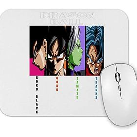Baskı Dükkanı Goku Black Goku Zamasu Tranks Mouse Pad