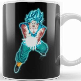 Baskı Dükkanı Goku Kamehameha Kupa Bardak