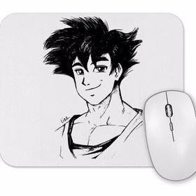 Baskı Dükkanı Goku Ssj Blue Mouse Pad