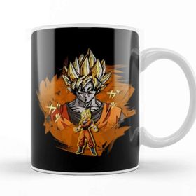 Baskı Dükkanı Goku Ssj Kupa Bardak