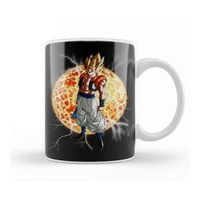 Baskı Dükkanı Goku Super Attack Gogeta Kupa Bardak