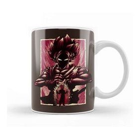 Baskı Dükkanı Goku Super Attack Kaioken 01 Kupa