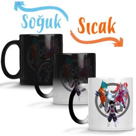 Baskı Dükkanı Goku Trindade Sihirli Porselen Kupa