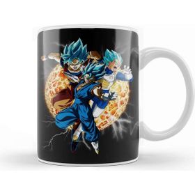 Baskı Dükkanı Goku & Vegeta Form Vegeto Kupa