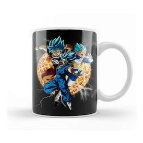 Baskı Dükkanı Goku & Vegeta Form Vegeto Kupa