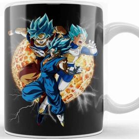 Baskı Dükkanı Goku & Vegeta Form Vegeto Kupa