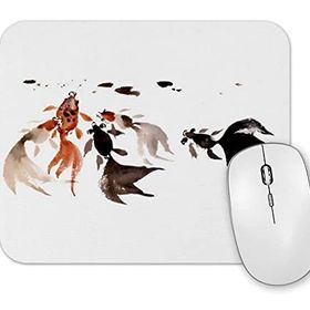 Baskı Dükkanı Goldfish Lover Hungry Goldfishes Mouse Pad
