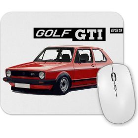 Baskı Dükkanı Golf Mk2 Gti Mouse Pad