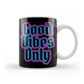 Baskı Dükkanı Good Vibes Only Kupa