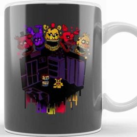 Baskı Dükkanı Goodnight Fnaf Kupa
