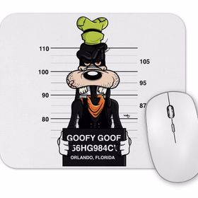 Baskı Dükkanı Goofy Goof Mouse Pad