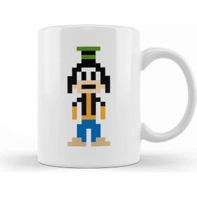 Baskı Dükkanı Goofy Pixel Character Kupa