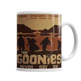 Baskı Dükkanı Goonies Never Say Die Sihirli Porselen Kupa