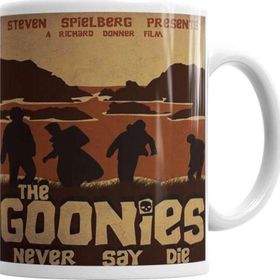 Baskı Dükkanı Goonies Never Say Die Sihirli Porselen Kupa