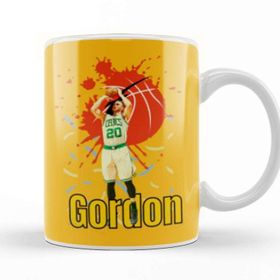 Baskı Dükkanı Gordon Hayward Gordon Hayward Vintage Art Legend Basketball Gift Vintage Retro Style Kupa
