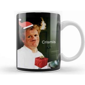 Baskı Dükkanı Gordon Ramsay Crismis Christmas Sosig Kupa