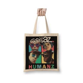 Baskı Dükkanı Gorillaz Girls Just Wanna Have Fun Bayan Günlük Çanta