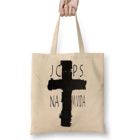 Baskı Dükkanı Gospel Jesus Na Minha Vıda Bayan Günlük Çanta