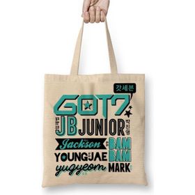 Baskı Dükkanı Got7 Collage Bayan Günlük Çanta