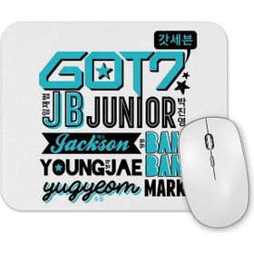 Baskı Dükkanı Got7 Collage Mouse Pad