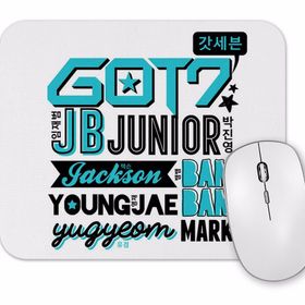 Baskı Dükkanı Got7 Collage Mouse Pad