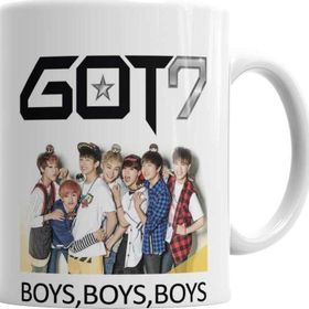 Baskı Dükkanı Got7 Kpop Sihirli Porselen Kupa