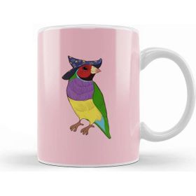 Baskı Dükkanı Gouldian Finch Wizard 04 Kupa